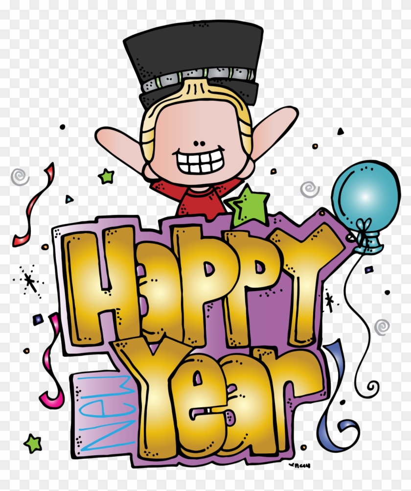Clip Art Royalty Free Stock 2016 New Years Clipart - Happy New Year Melonheadz - Png Download #924365