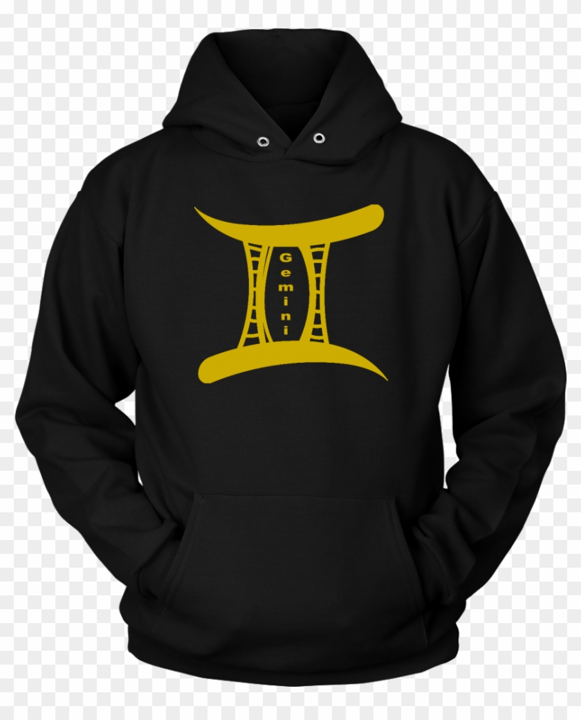 Gemini Symbol Gold Hoodie , Png Download - Brrr Ice Cream ...
