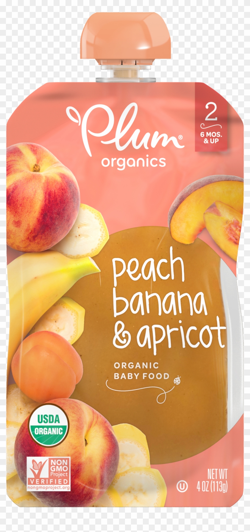 Peach, Banana & Apricot - Peach Apricot Clipart #924993