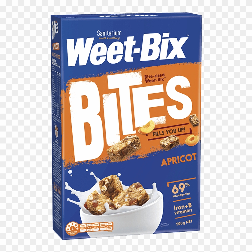 Weet-bix Apricot Bites - Weet Bix Bites Apricot Clipart #925172