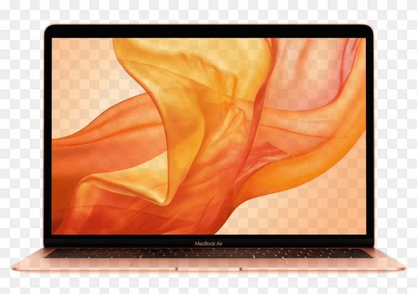 Macbook Air 2018 Gold Clipart #925218