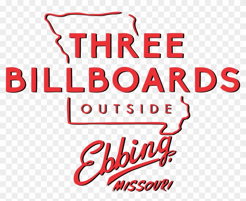 Three Billboards Outside Ebbing, Missouri - Three Billboards Logo Clipart #925371