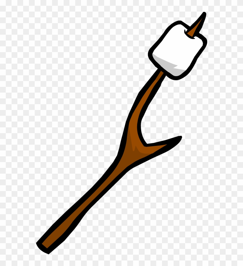 Marshmallow On A Stick Clipart - Png Download #925507