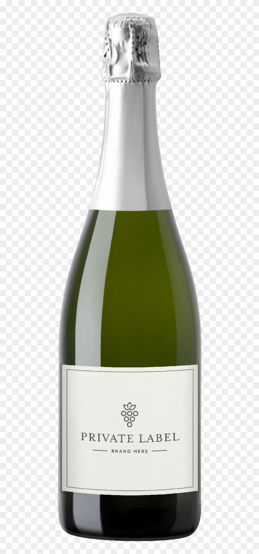 Crafted In The Traditional French “méthode Champenoise” - Glass Bottle Clipart