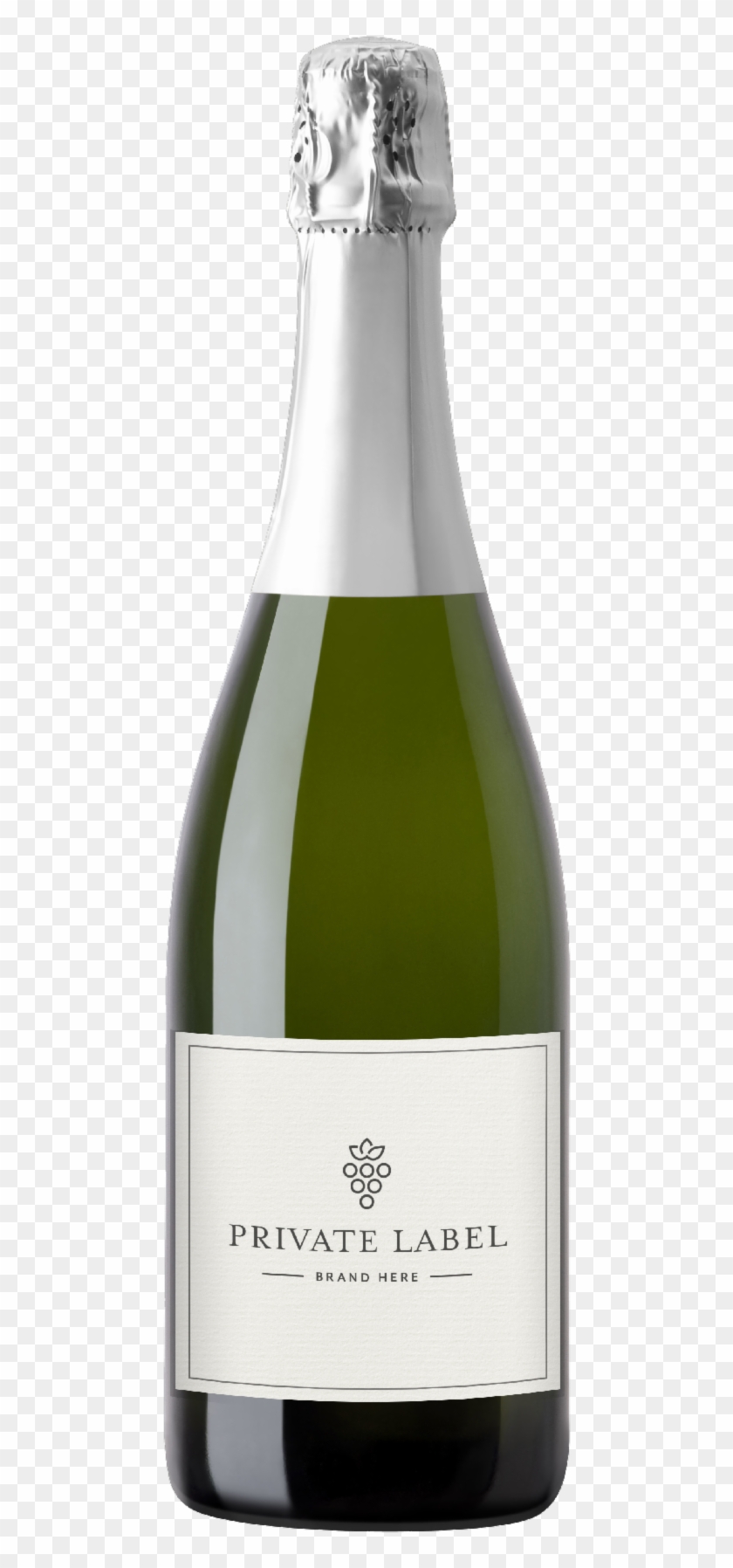 Crafted In The Traditional French “méthode Champenoise” - Glass Bottle Clipart #925744