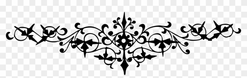 Drawing Decorative Arts Encapsulated Postscript Computer - Zierleiste Clipart - Png Download