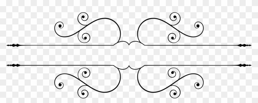 Divider Line Clip Library Huge Freebie - Stylish Line Png Transparent Png