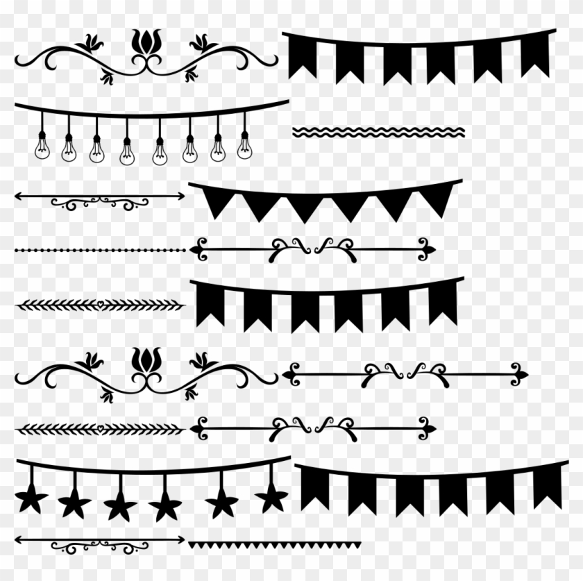 Decorative Dividers - Illustration Clipart