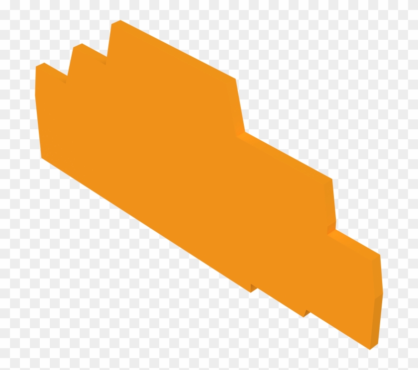 21333 End Cap And Separator For 21329 Or 21330 Din-rail - Stairs Clipart