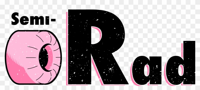 Coffee Break Wheel 54mm Semi-rad Logo - Graphic Design Clipart