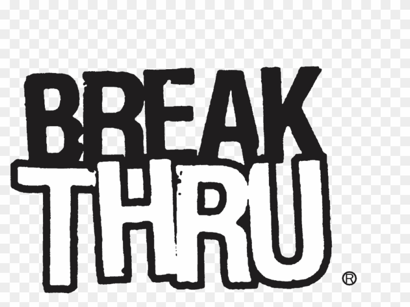 Break-thru Break Thru1 - Calligraphy Clipart #926477