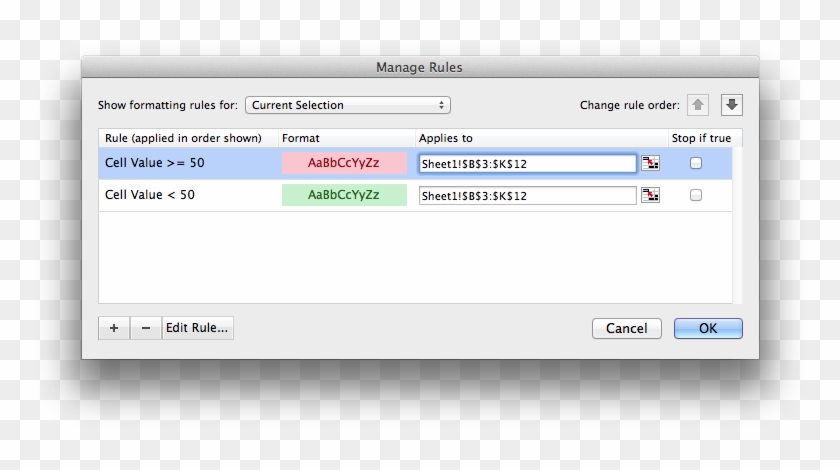 Images/conditional Format3 - Cell Transparency Conditional Formatting Clipart