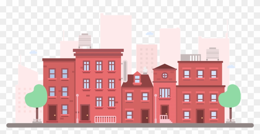 Apartment Building Clip Art - Png Download