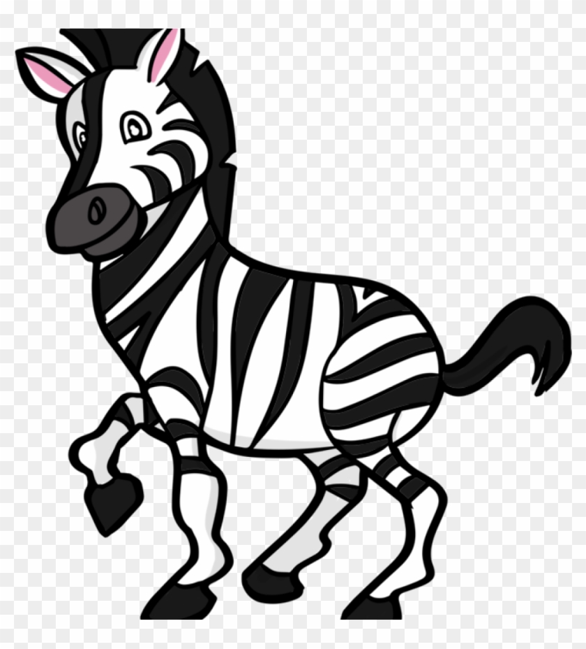 Zebra Clipart Cute Panda Free Images History - Zebra Clipart - Png Download