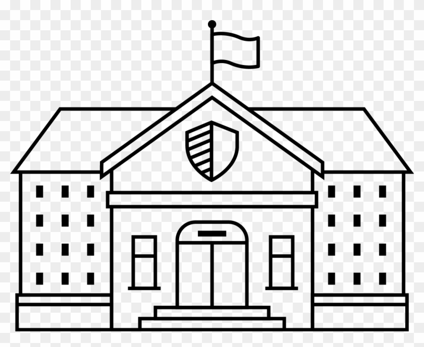 Ideal Driving School Cdl Training Classes Clip - House Outline Clip Art - Png Download #927473