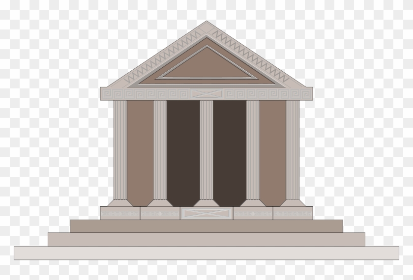 Showing Post & Media For Ancient Greek Buildings Cartoon - Greek Temple  Clipart Png Transparent Png (#927549) - PikPng