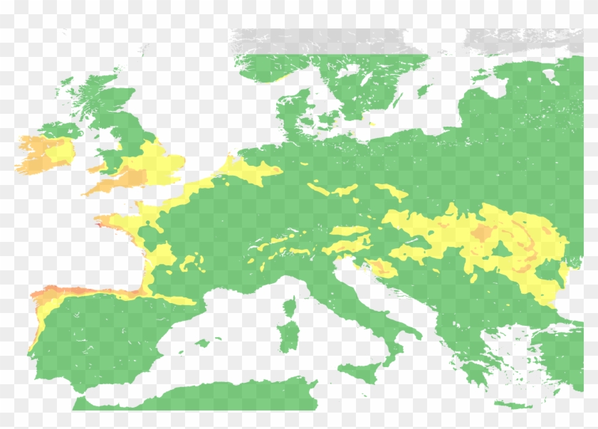 2015 08 20 - Europe Map Blank No Borders Clipart