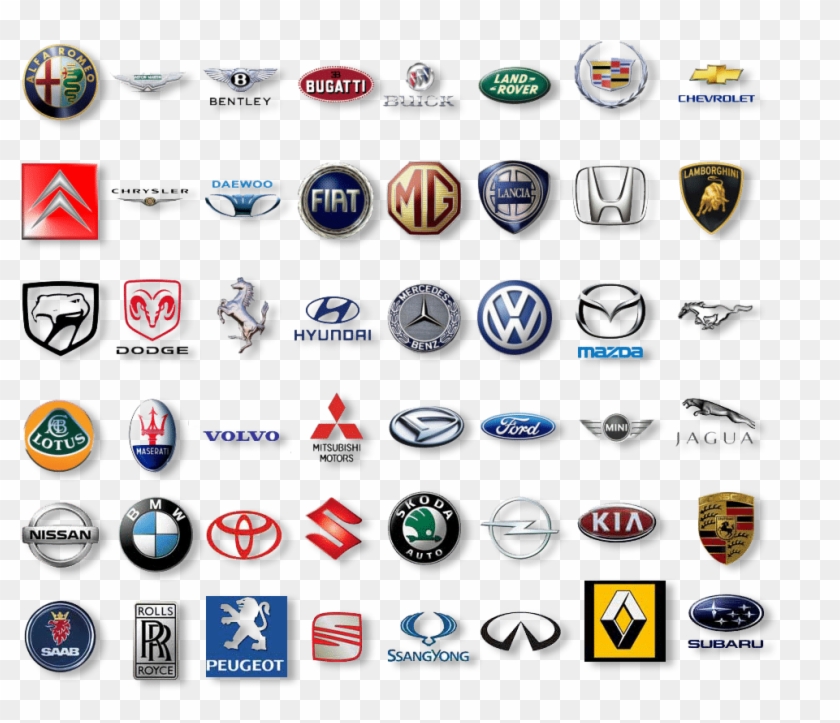 Car-logos - Car Logos No Names Clipart
