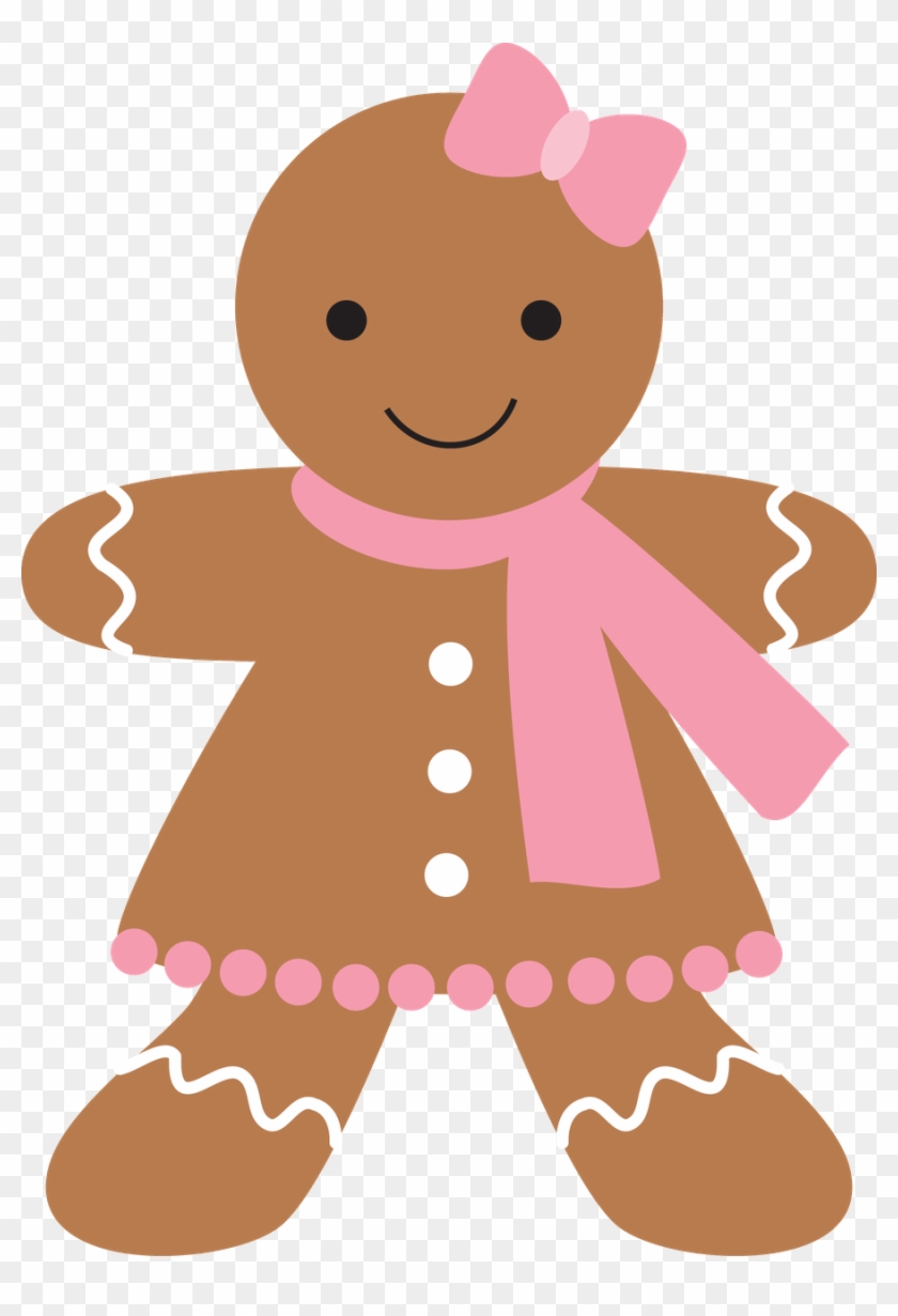 Gingerbread - Minus - Gingerbread Girl Clipart - Png Download