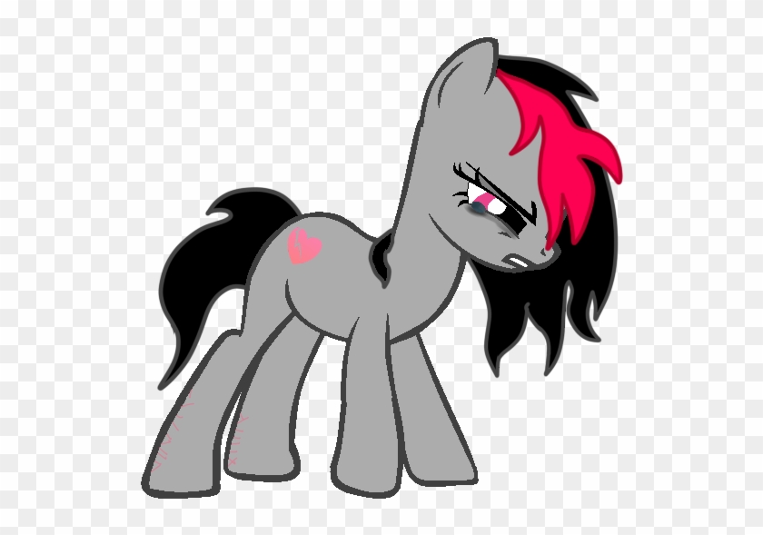 Drawn Scar Emo - Cartoon Clipart