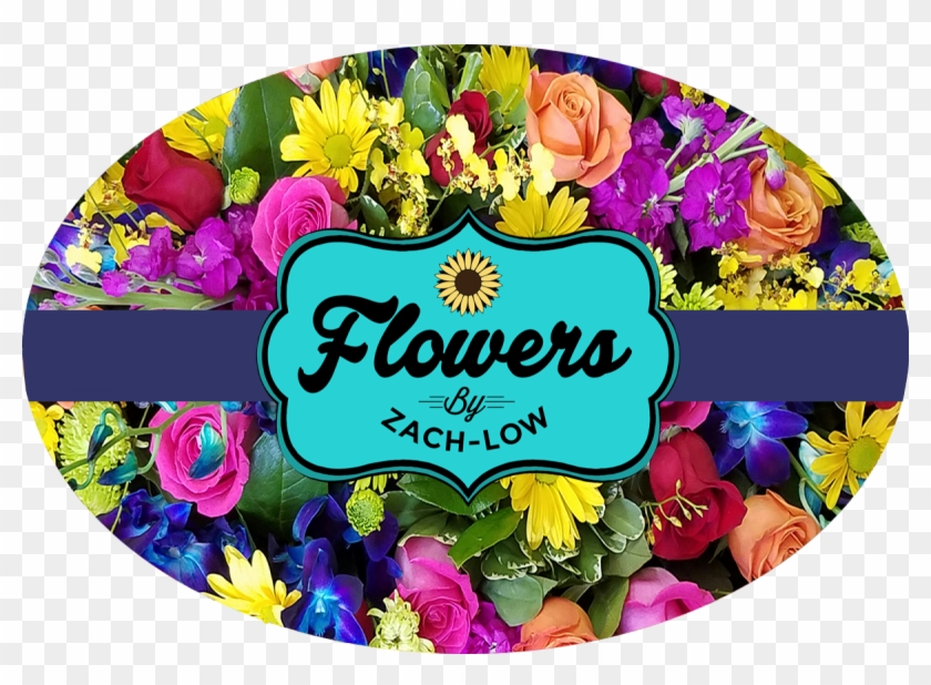 Flowers By Zach-low - Label Clipart #929026