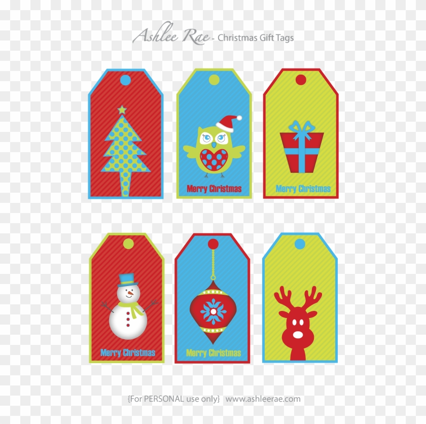 Christmas Printables Round Up - Kids Christmas Tags Clipart