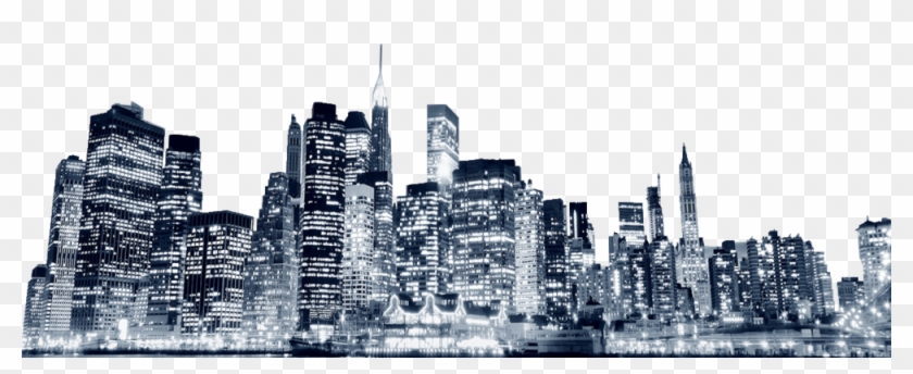 New York Skyline Png - New York City Psd Clipart