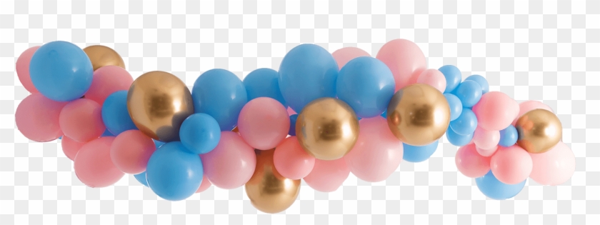 Gender Reveal Garland - Bead Clipart