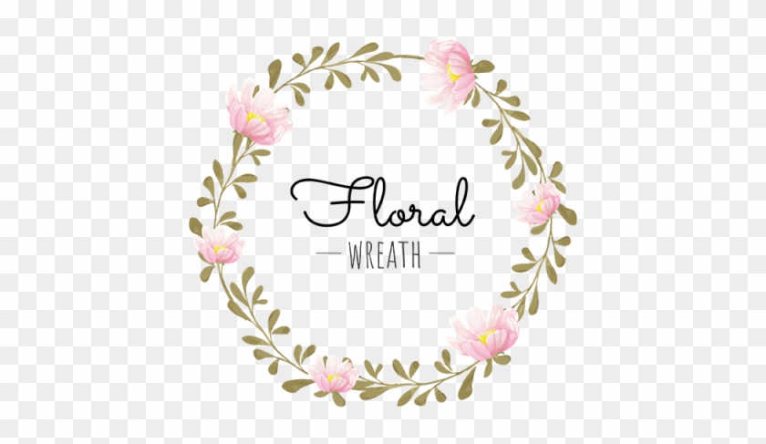 Flower Wreath, Flower, Wreath, Green Png And Vector - Coroa De Flores Logo Clipart