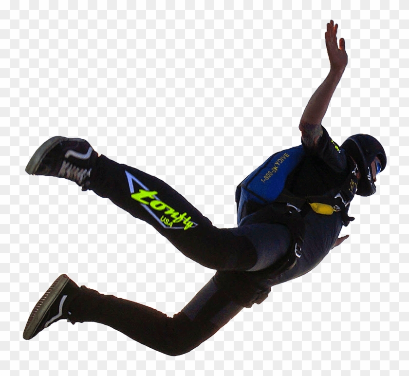 Skydiving Png - People Sky Diving Png Clipart