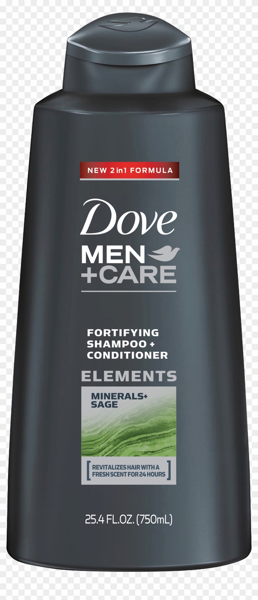 Dove Men Care Elements Minerals Sage Fortifying Shampoo - Dove Men Care Anti Dandruff Shampoo Clipart #930023