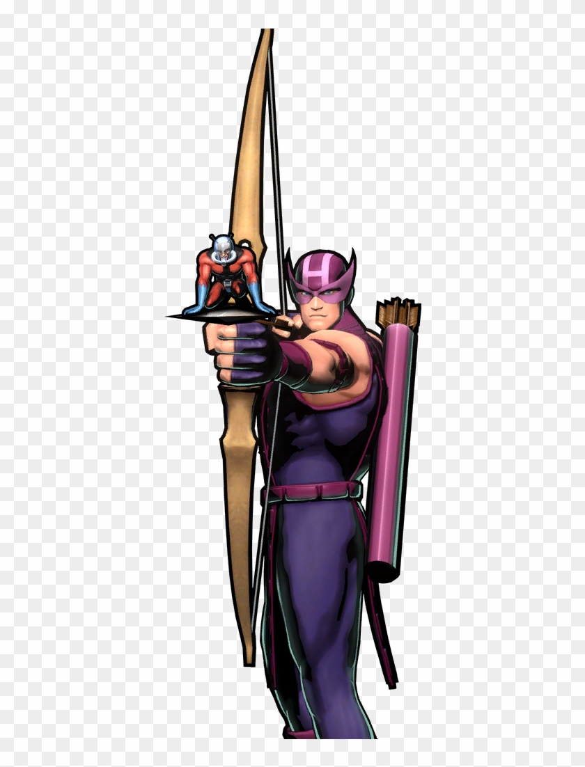 Hawkeye Ultimate Mvc3 Full Victory - Marvel Vs Capcom 3 Hawkeye Clipart #930441