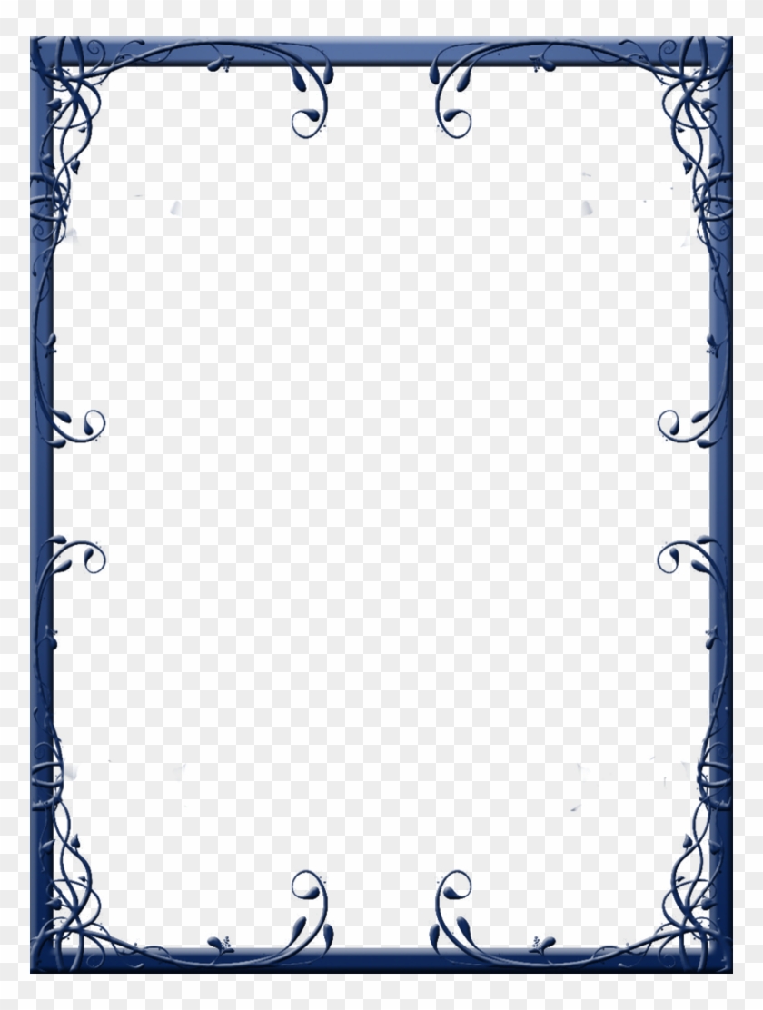 Dark Frame Png Pic - Gothic Frame Border Png Clipart