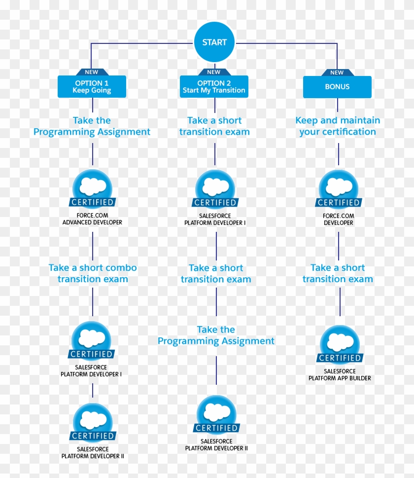 Logo, Salesforce Certification Exam Admin Vs Developer - Salesforce Certification Roadmap Clipart