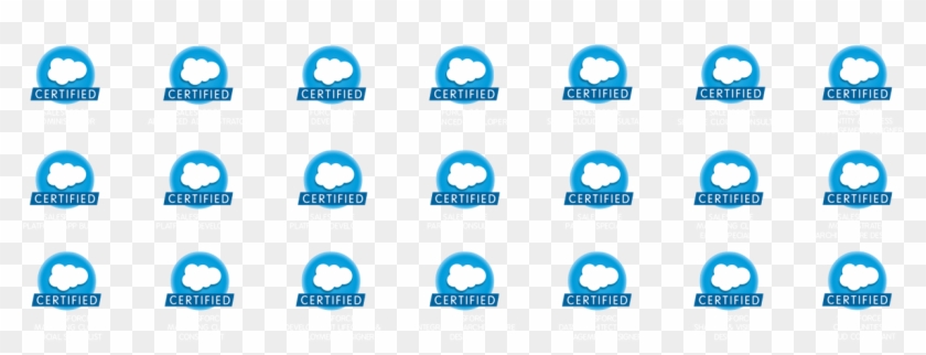 Salesforce Certifications - Salesforce Individual Certification Logos Clipart