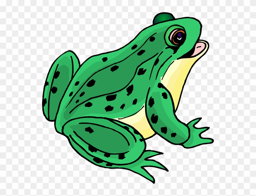 Frogs Clipart Cute Borders, Vectors, Animated, Black - Clip Art Of Frog - Png Download
