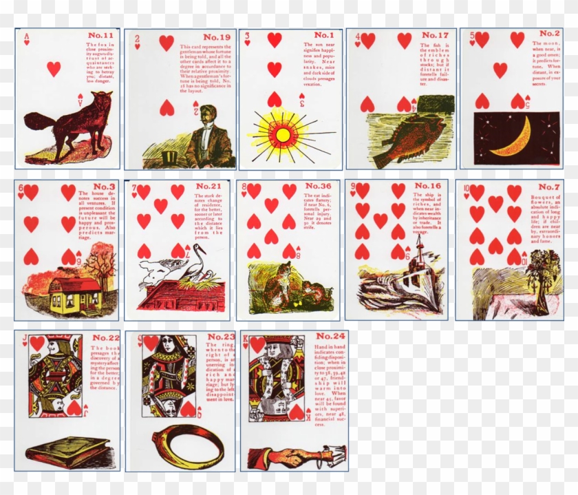 Clip Art Transparent Download Tarot Gypsy Pencil And - Gypsy Witch Fortune Playing Cards 20 - Png Download