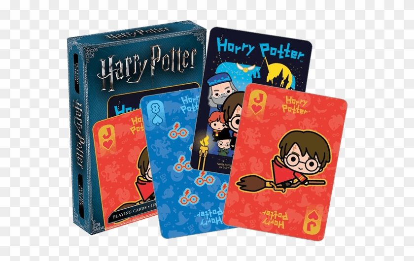 Harry Potter Chibi Styled Playing Cards - Playing Card Clipart #931139