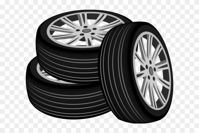 Tires Clipart Tire Burnout - Clip Art Tires - Png Download
