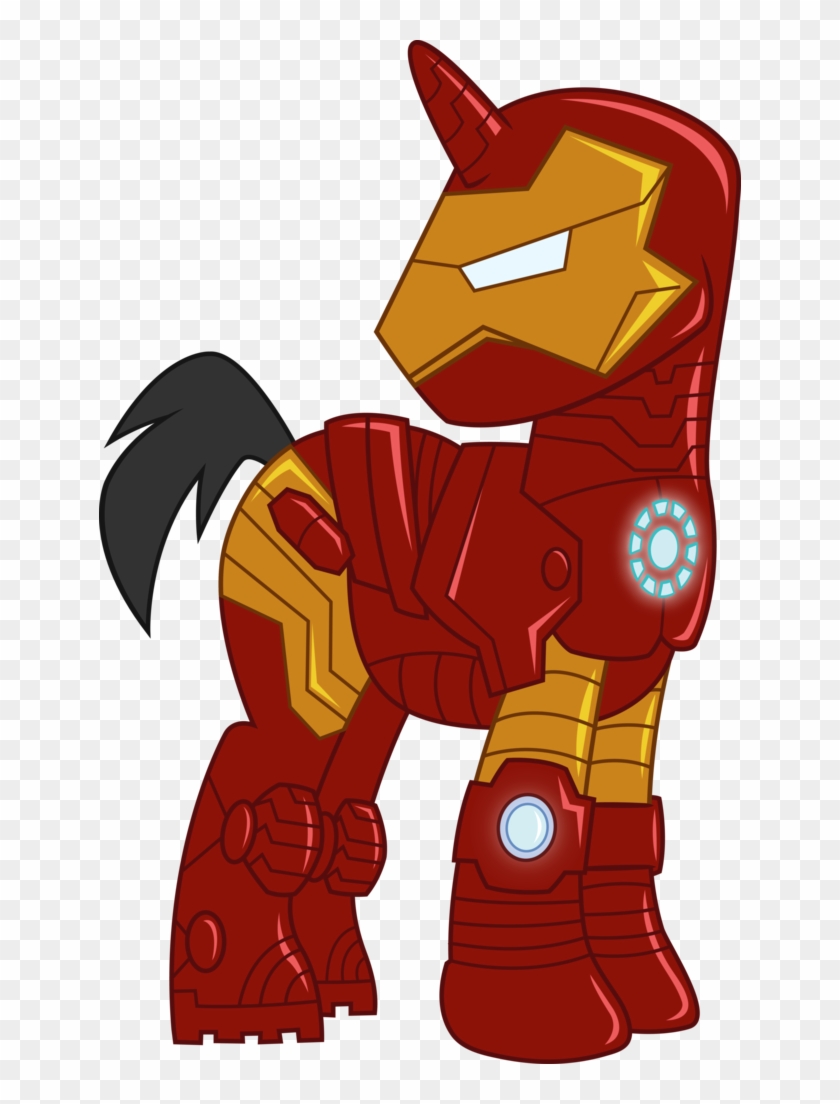Armor Artist Icantunloveyou Iron Man Marvel - My Little Pony Iron Man Clipart