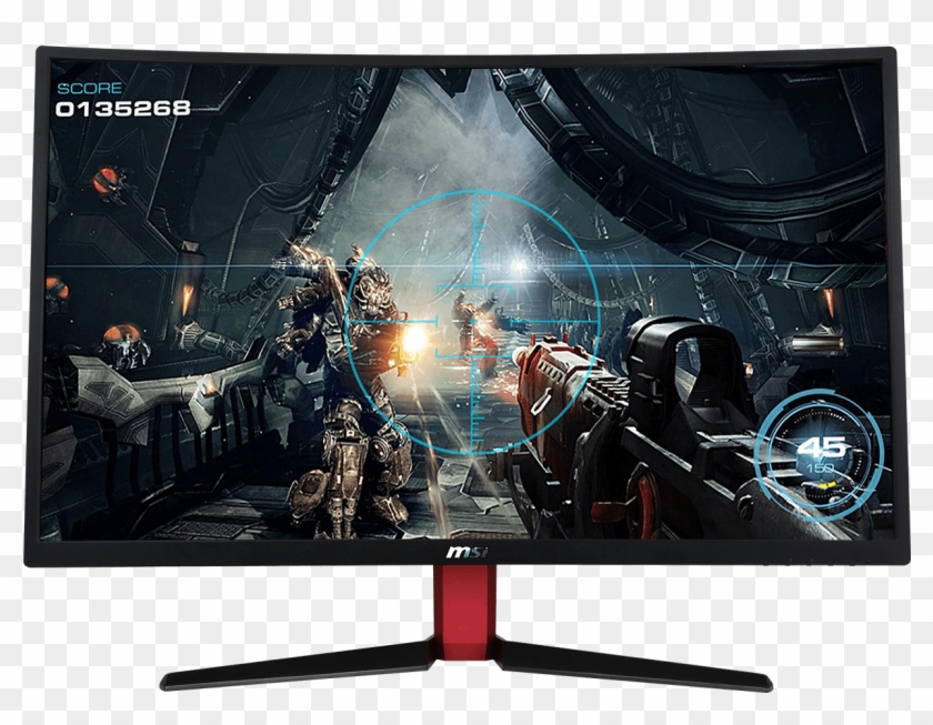 Fps Front Sight Toggle - Msi Optix G27c2 27 Curved Gaming Monitor Clipart