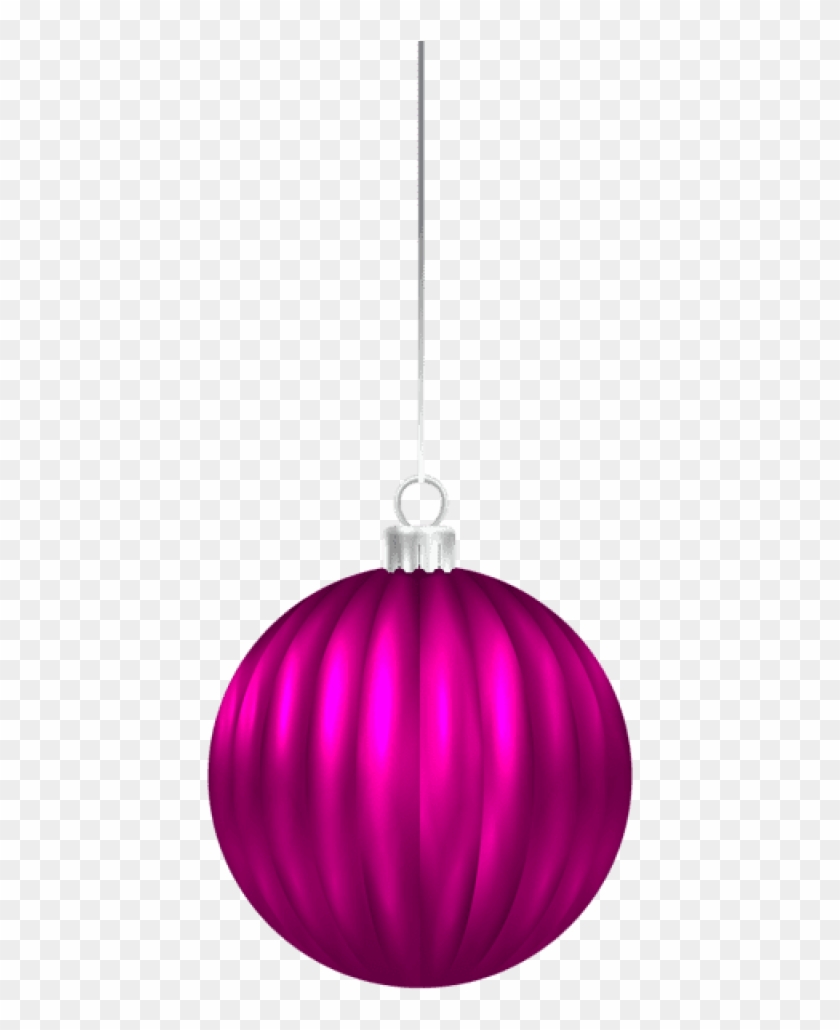 Free Png Pink Christmas Ball Ornament Png - Pink Christmas Ball Png Clipart #931764