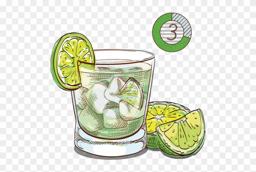 Espirito Xvi Cachaca Brazil National Cocktail Lime - Caipirinha Clipart - Png Download