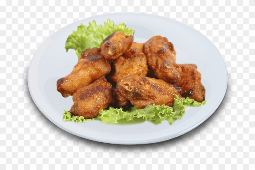 5 Chicken Wings - Ailes De Poulet Avec Frites Clipart