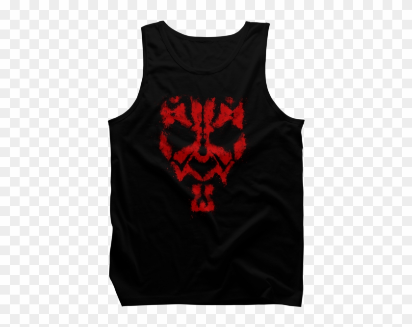 Darth Maul Grunge - Active Tank Clipart