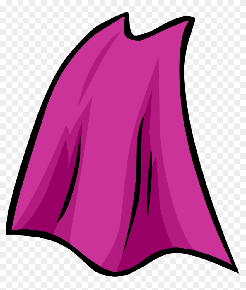 Pink Cape Icon - Superhero Cape Png Clipart
