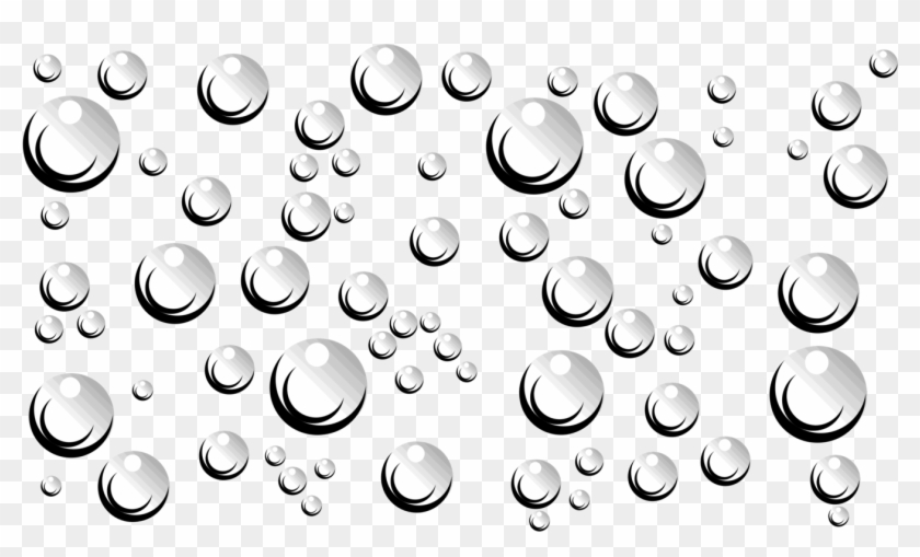 Rain Computer Icons Drop Dew - Dew Drops Line Art Clipart #932257