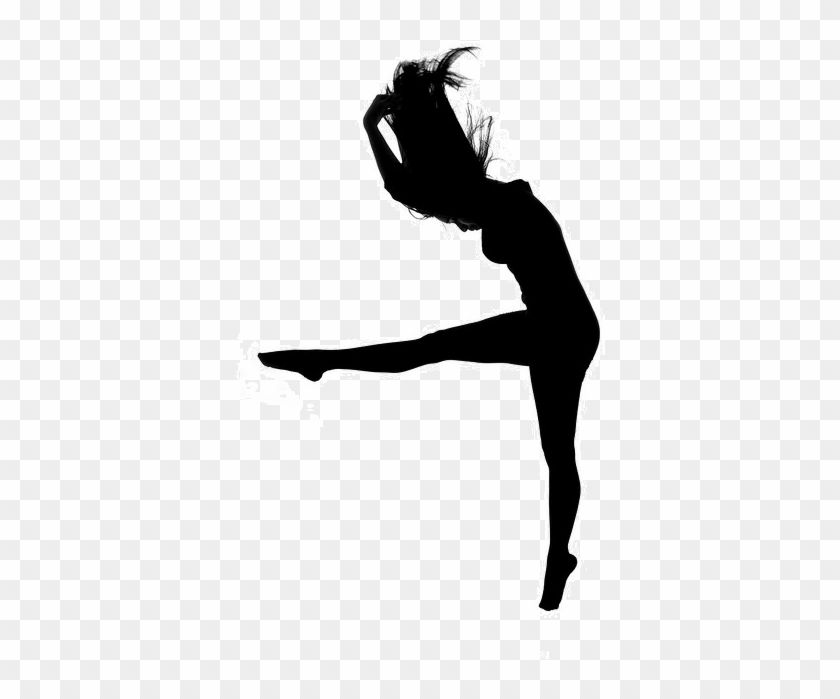 Drawn Dancer Realistic - Dance Silhouette Clipart