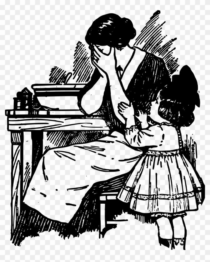 This Free Icons Png Design Of Sad Mother Clipart