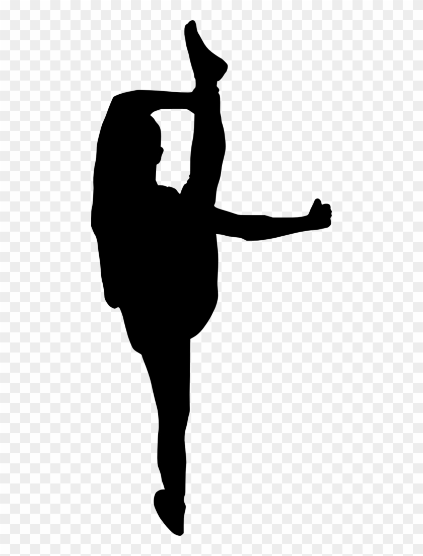 18 Fitness Silhouette - Silhouette Clipart #932742
